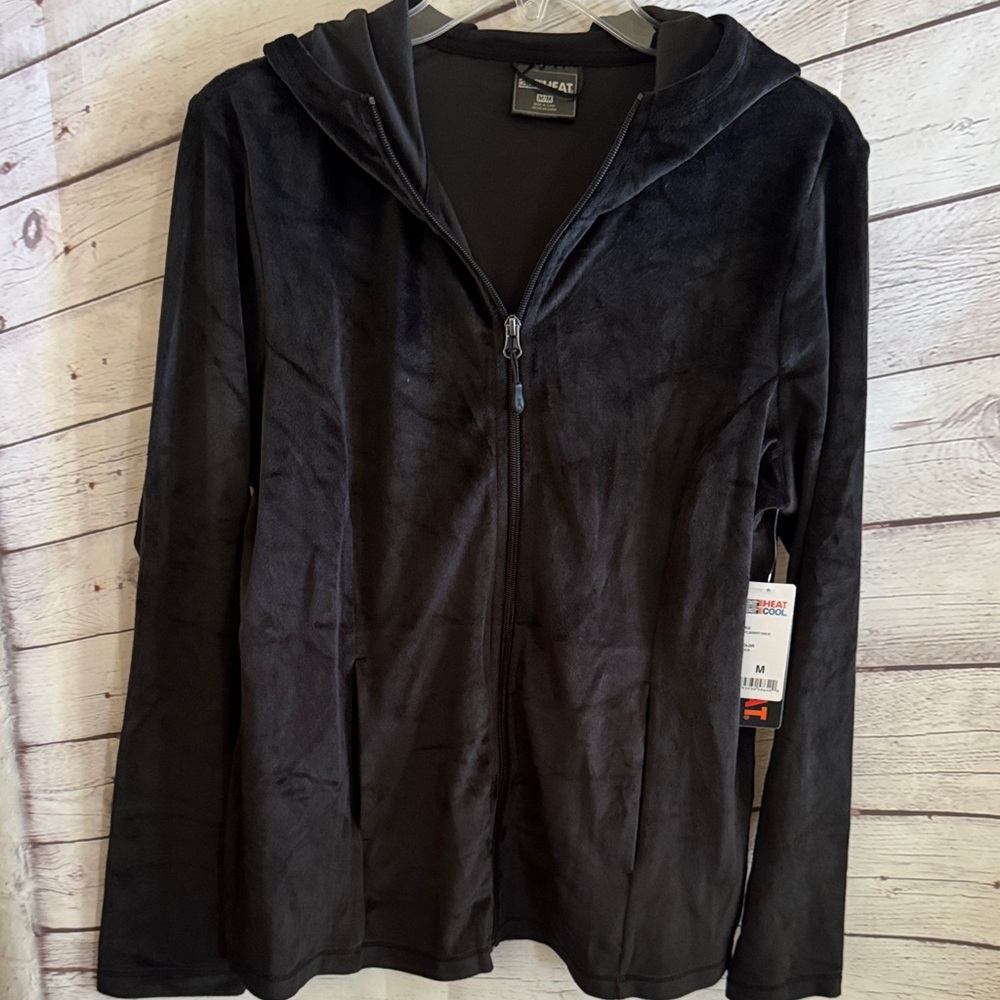 Women’s 32 Degree Black Zip-Up Hoodie